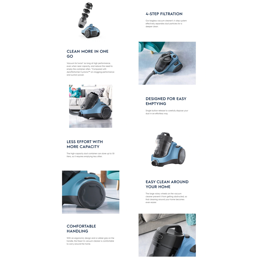Electrolux Vacuum Cleaner - EC31-2BB